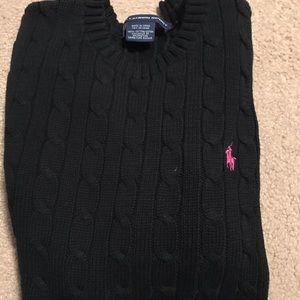 Girls black sweater